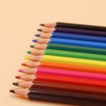 Writing Tools Eco-friendly colored pencils for children and art students – 12-color set in a paper box.