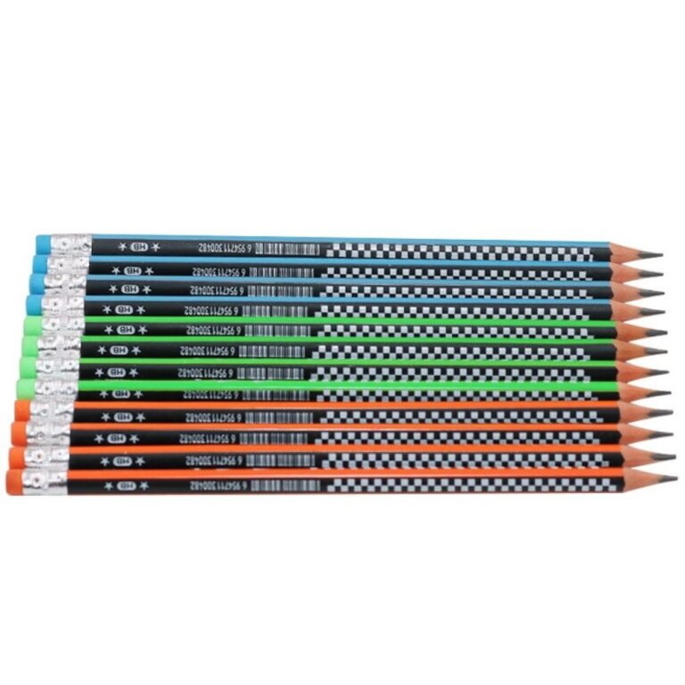 Writing Tools HB Triangular Pencil with Eraser (Student Writing)