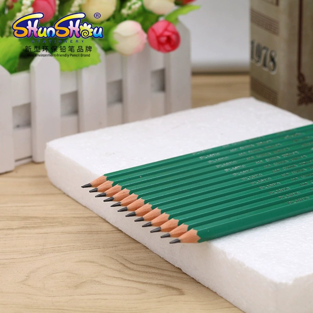 Writing Tools HB Pencils for Elementary School Students – Sketching Pencils with Erasers